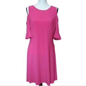 Tommy Hilfiger cold shoulder sheath dress size 10